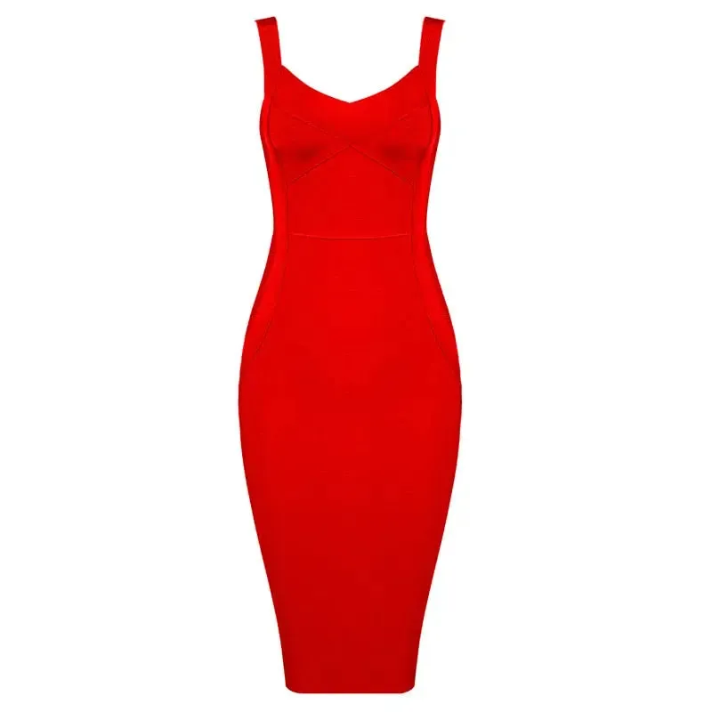 New York Bandage Cocktail Party Dress