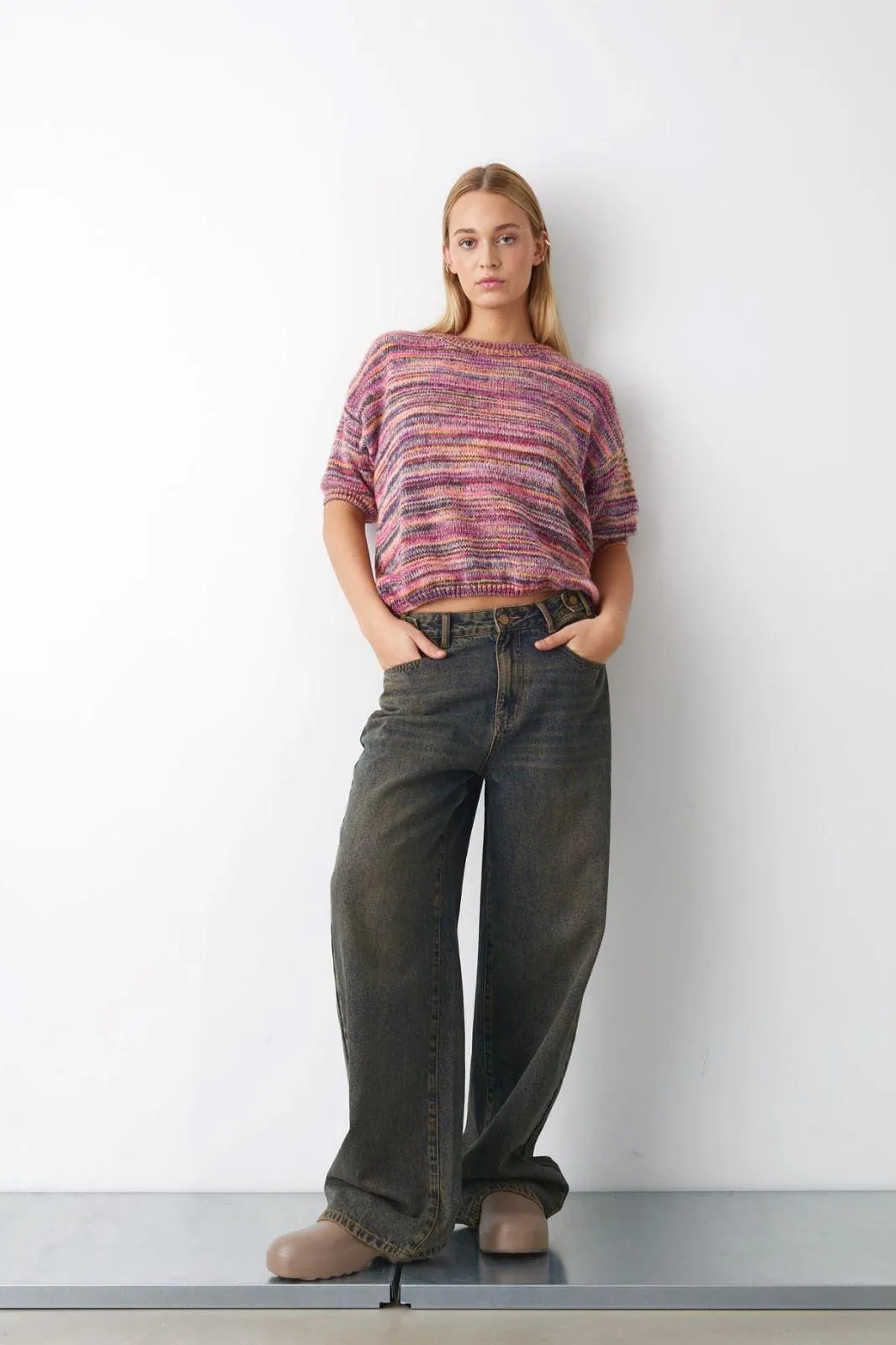Noella - Mimi Knit - 1038 Rose Combo