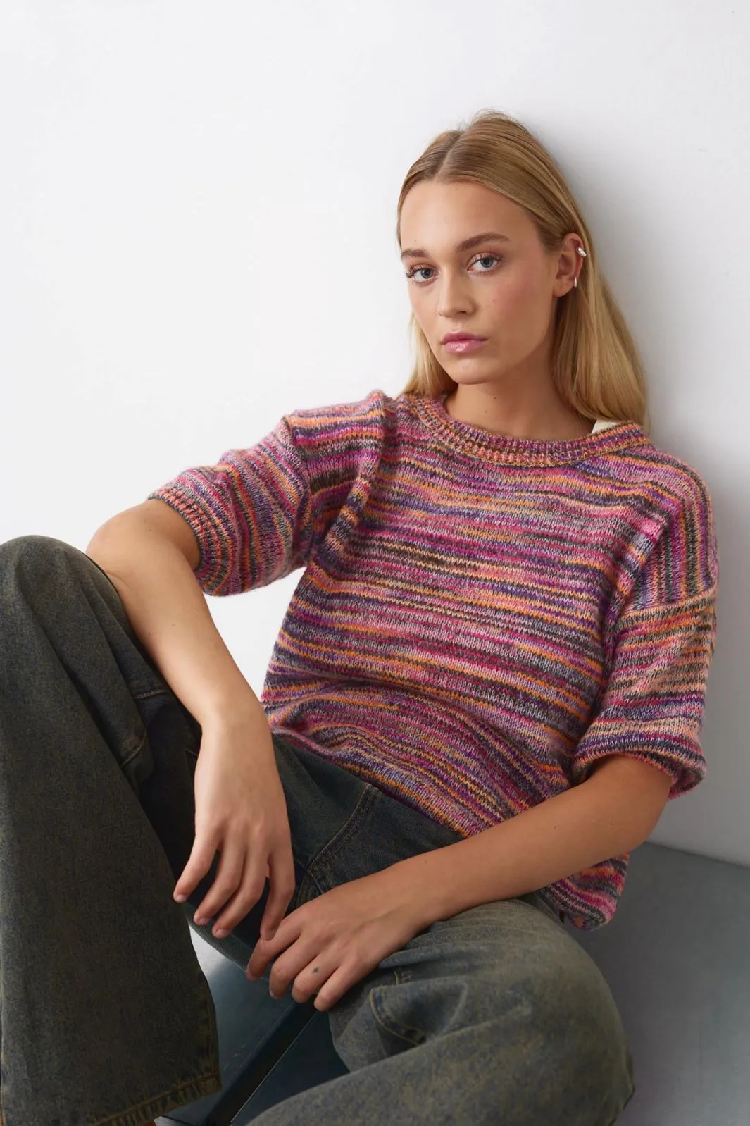 Noella - Mimi Knit - 1038 Rose Combo