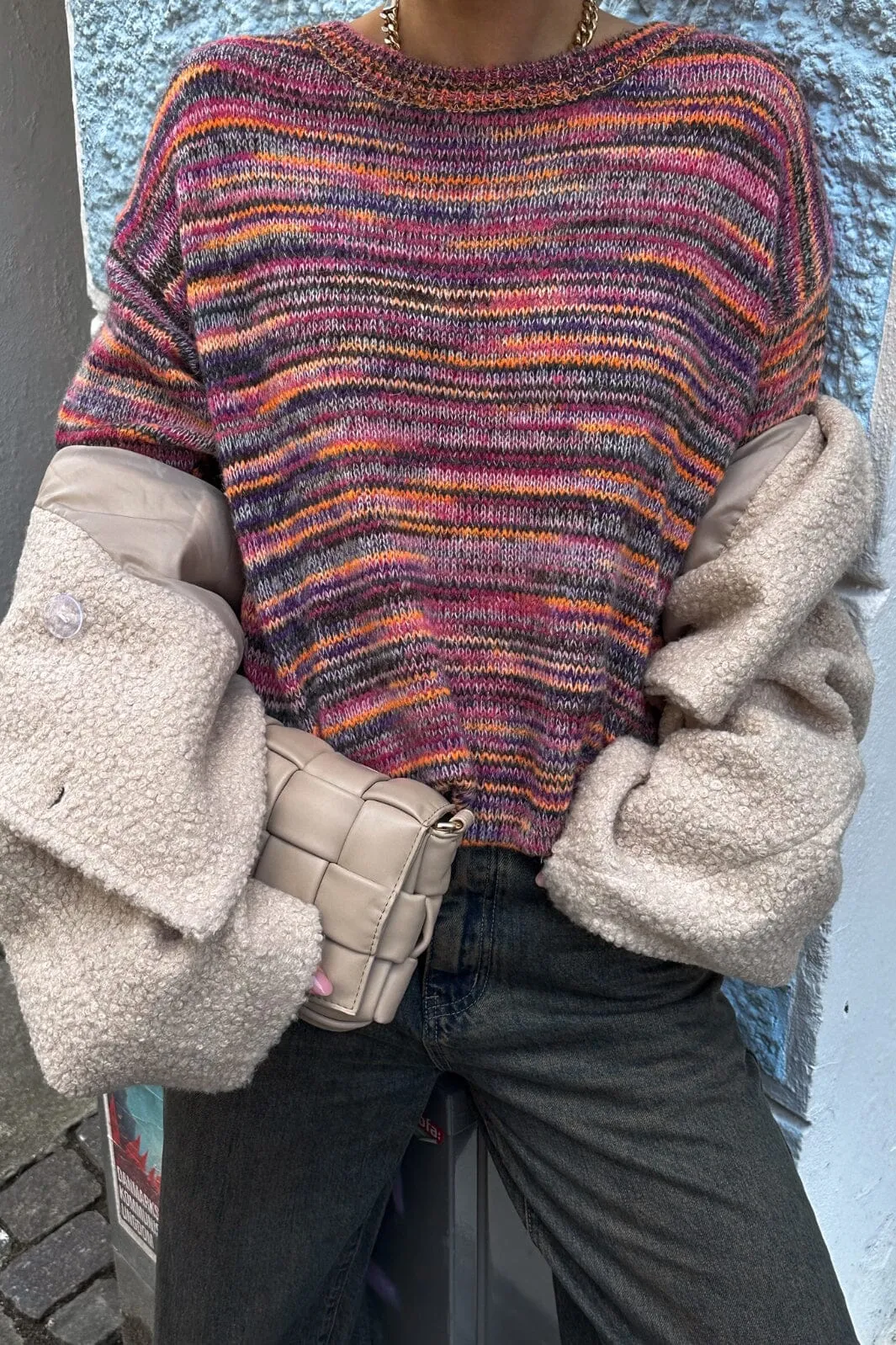 Noella - Mimi Knit - 1038 Rose Combo