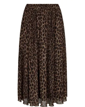 Numph Nuleona Mesh Skirt  in Tiger's Eye