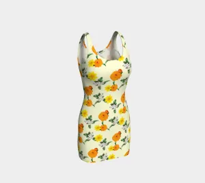 Pale Yellow Bodycon Dress
