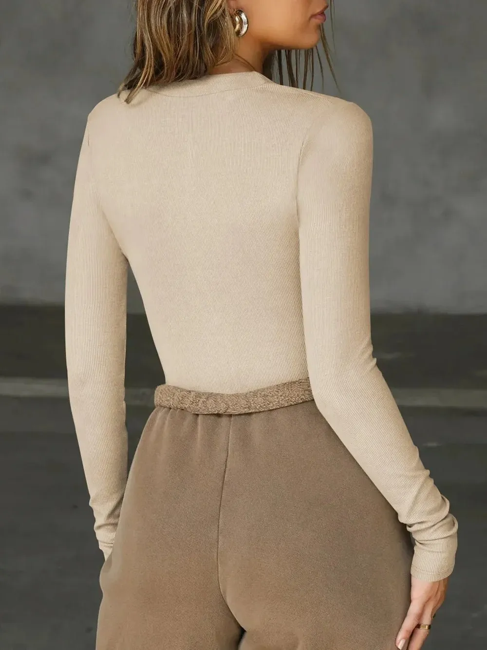 Phoebe Long Sleeve Tights Jumpsuit