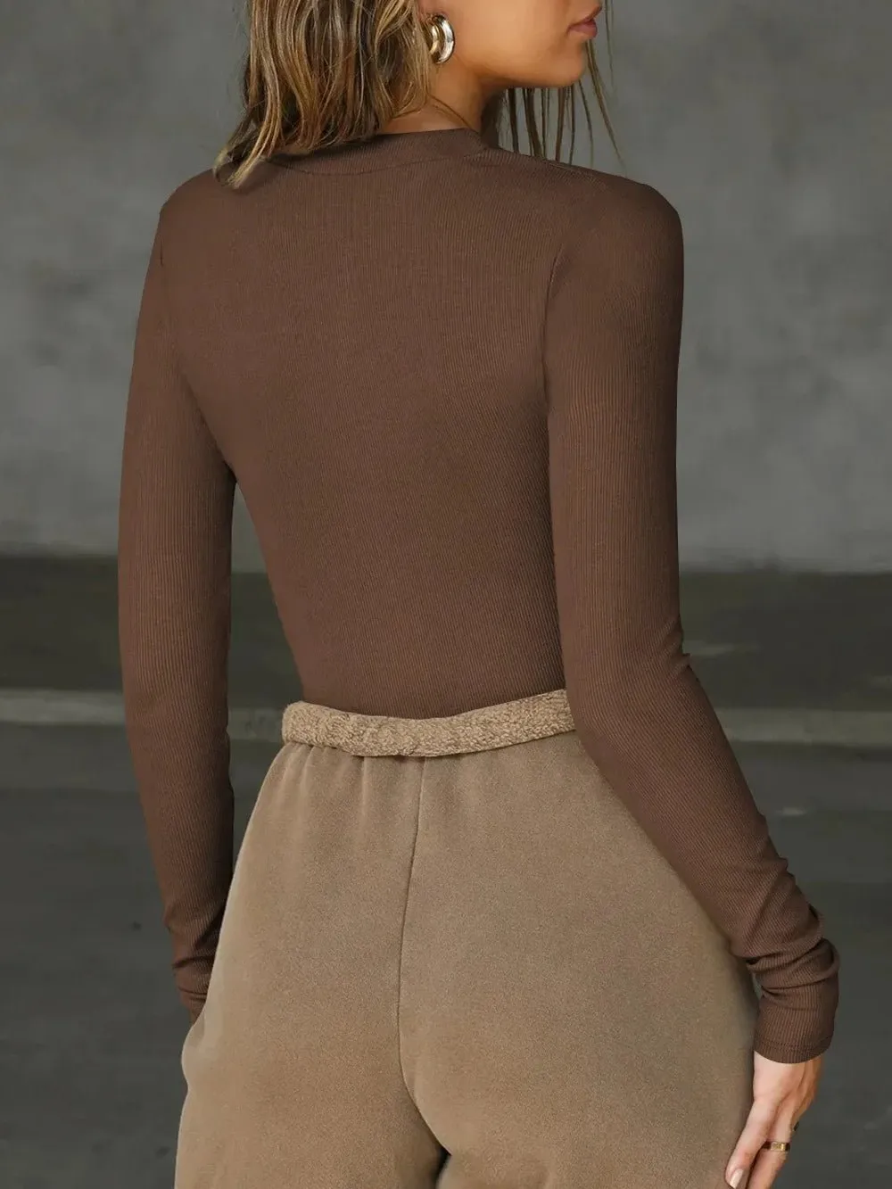 Phoebe Long Sleeve Tights Jumpsuit