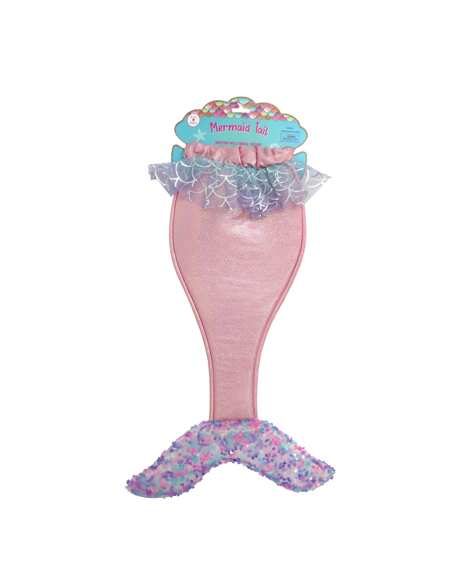 Pink Poppy Mermaid Tail
