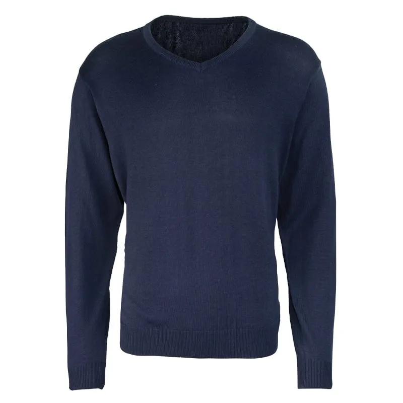 Premier V-neck Knitted Jumper PR694