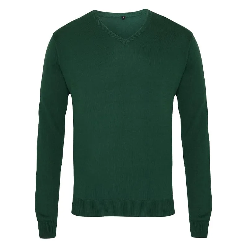 Premier V-neck Knitted Jumper PR694
