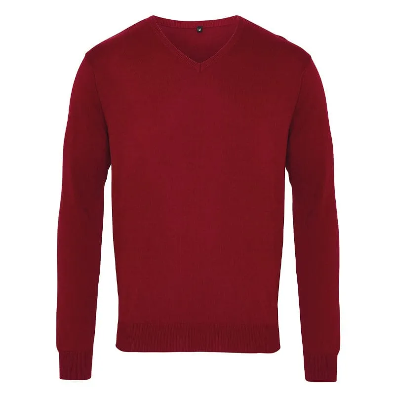 Premier V-neck Knitted Jumper PR694
