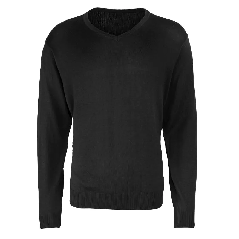 Premier V-neck Knitted Jumper PR694