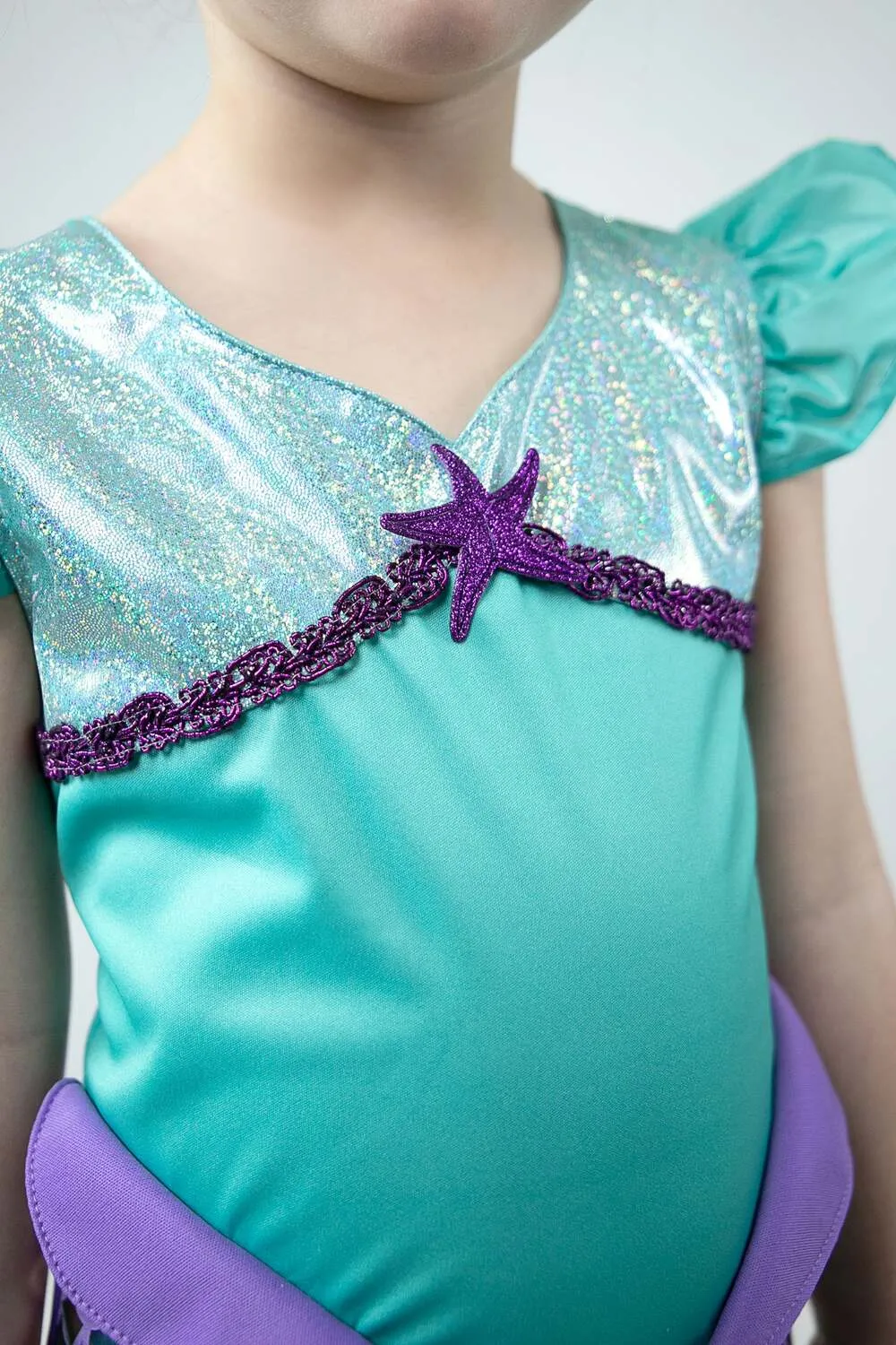 Purple Sparkle Mermaid Medium