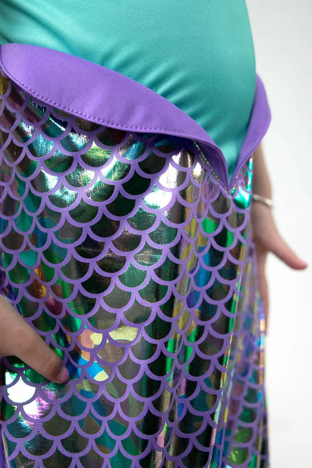 Purple Sparkle Mermaid Medium