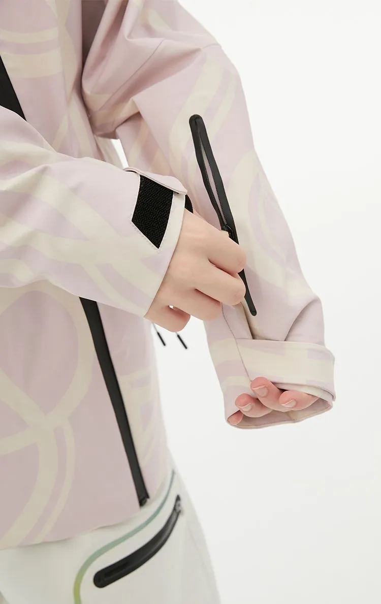 RandomPow Freestyle Light Pink RECCO® Shell Jacket - Women's