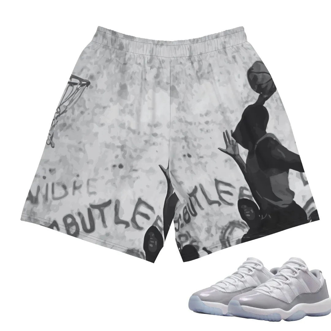 Retro 11 Low Cement Grey "Playground" Shorts