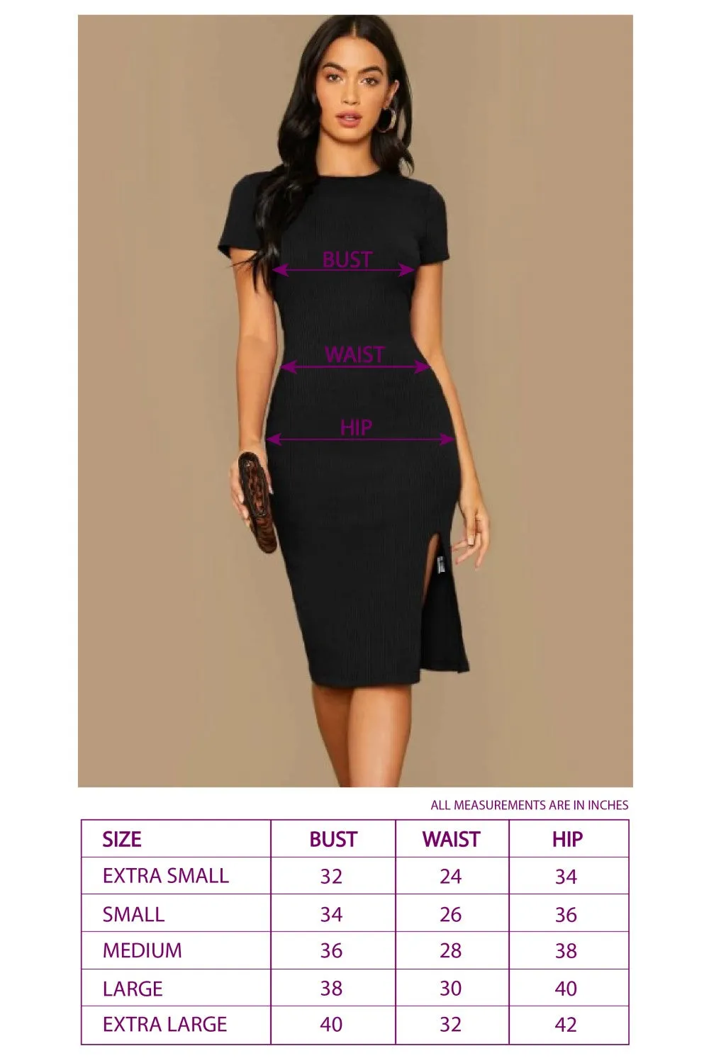 Satin Bodycon Dress