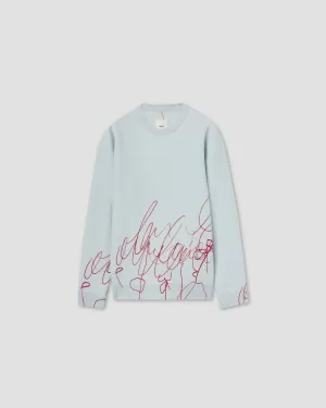SCRIBBLE CREWNECK