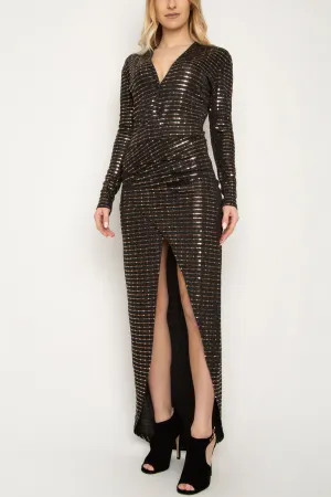 Sequin Embellished Glamour Party Dress