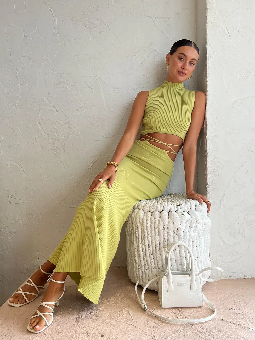 Significant Other Skye Skirt in Avocado