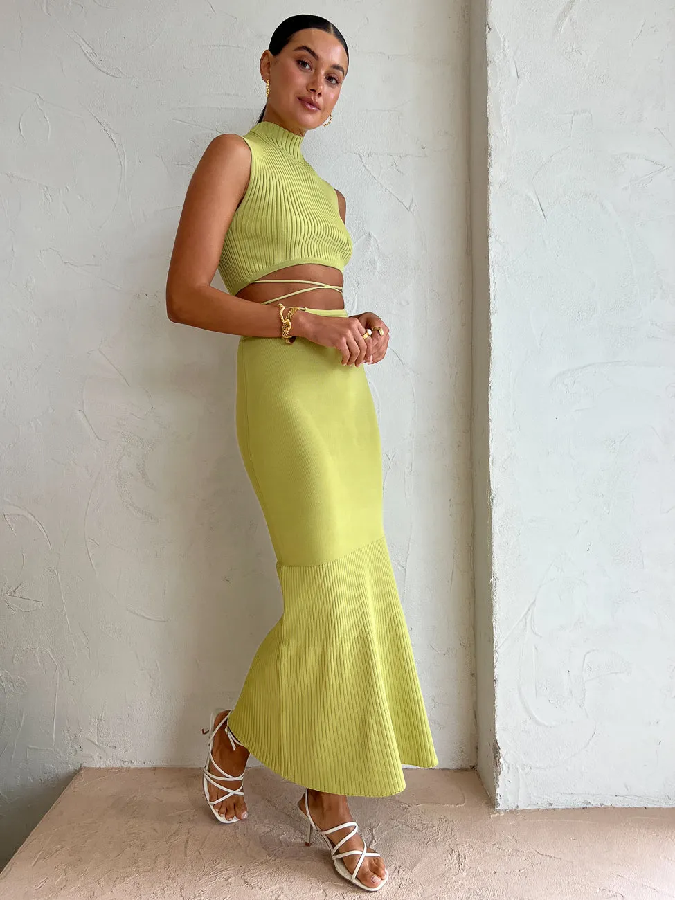 Significant Other Skye Skirt in Avocado