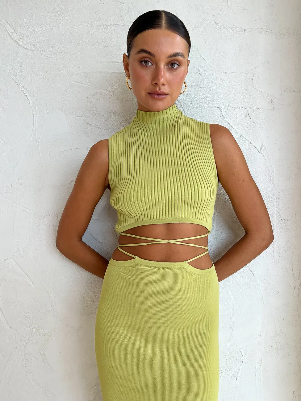 Significant Other Skye Skirt in Avocado