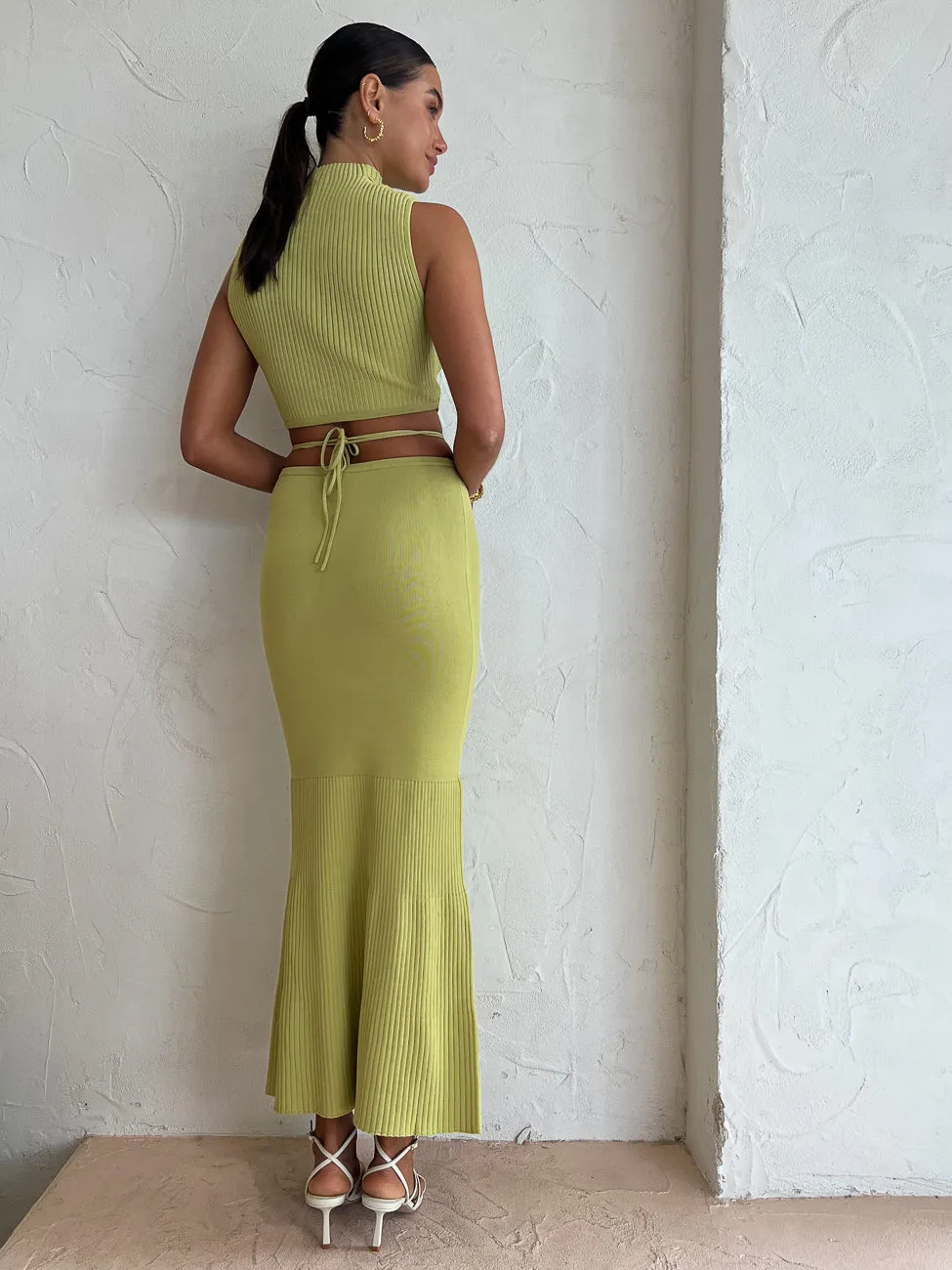 Significant Other Skye Skirt in Avocado