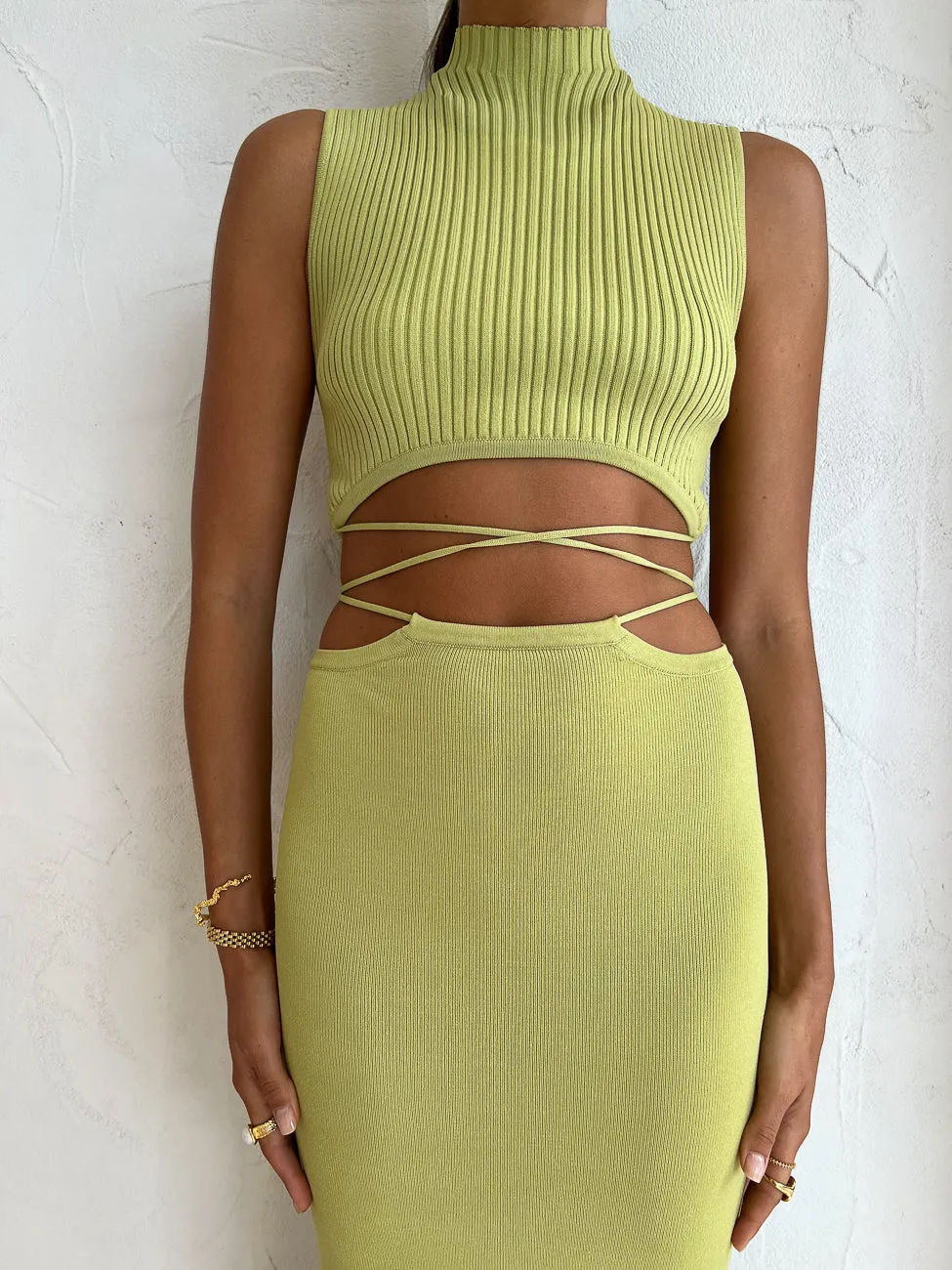 Significant Other Skye Skirt in Avocado