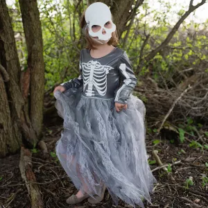 Skeleton Witch Dress with Mask