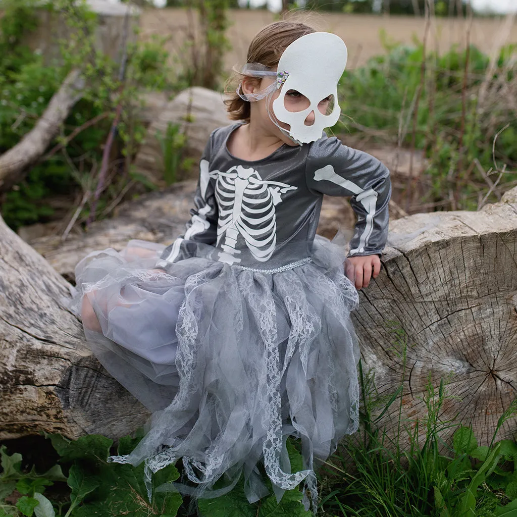 Skeleton Witch Dress with Mask