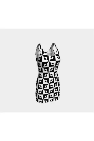 Square Biz Bodycon Dress