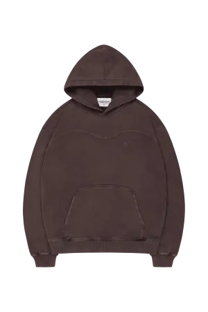 STACKS HOODIE BROWN