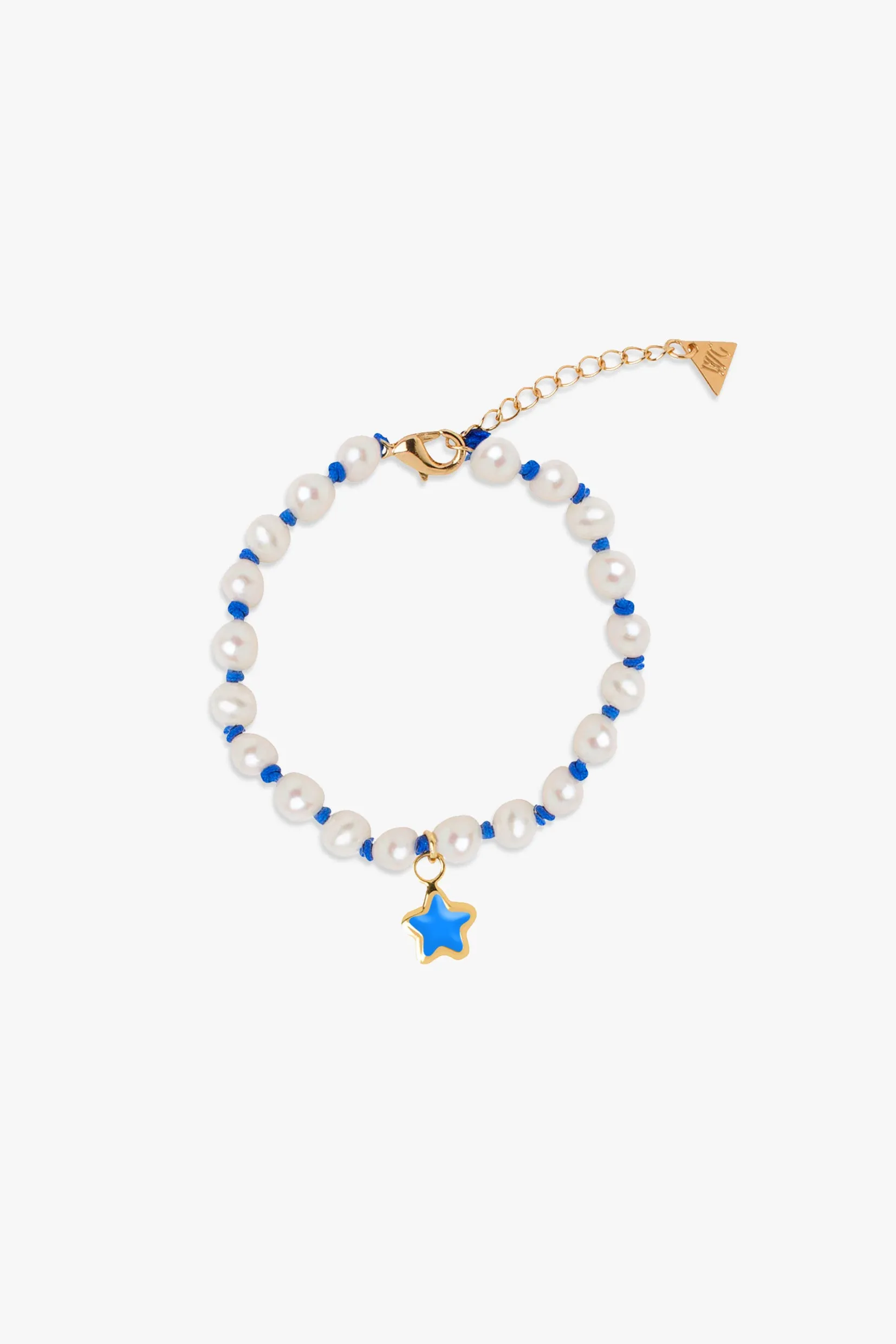 Stardust Knitted Pearl Bracelet