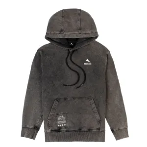 STONE WASHED LOGO HOODIE MKS624_TM999