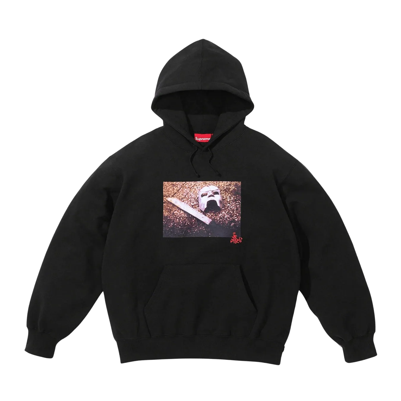 Supreme x MF DOOM Hooded Sweatshirt 'Black'