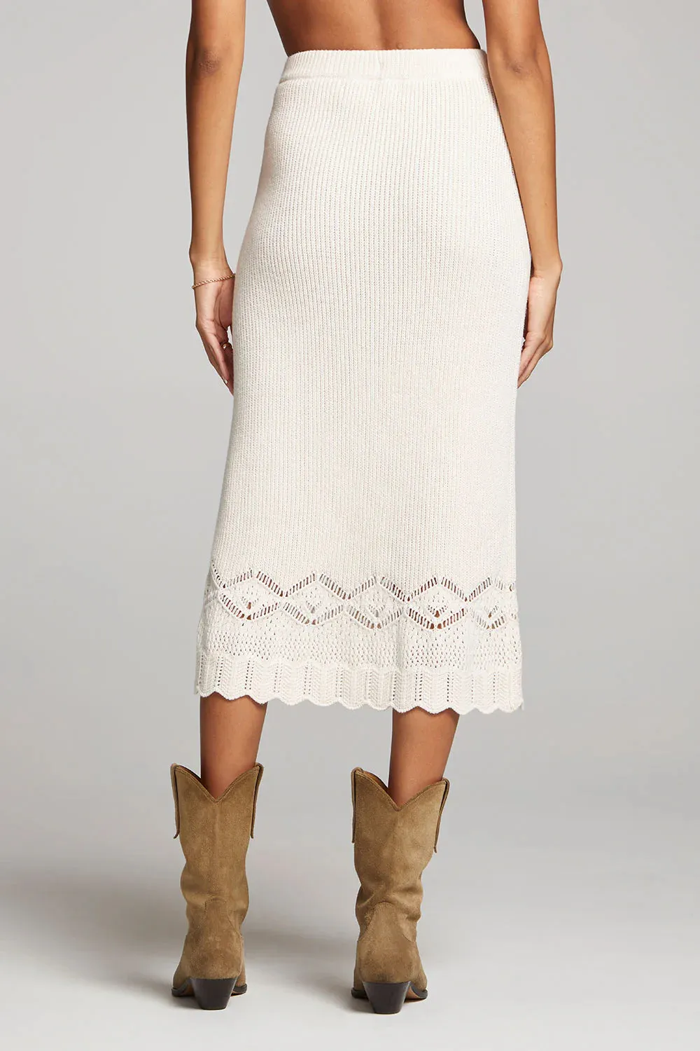 Suzi Midi Skirt | Natural