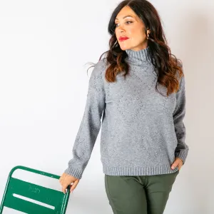 Textured Heart Jumper