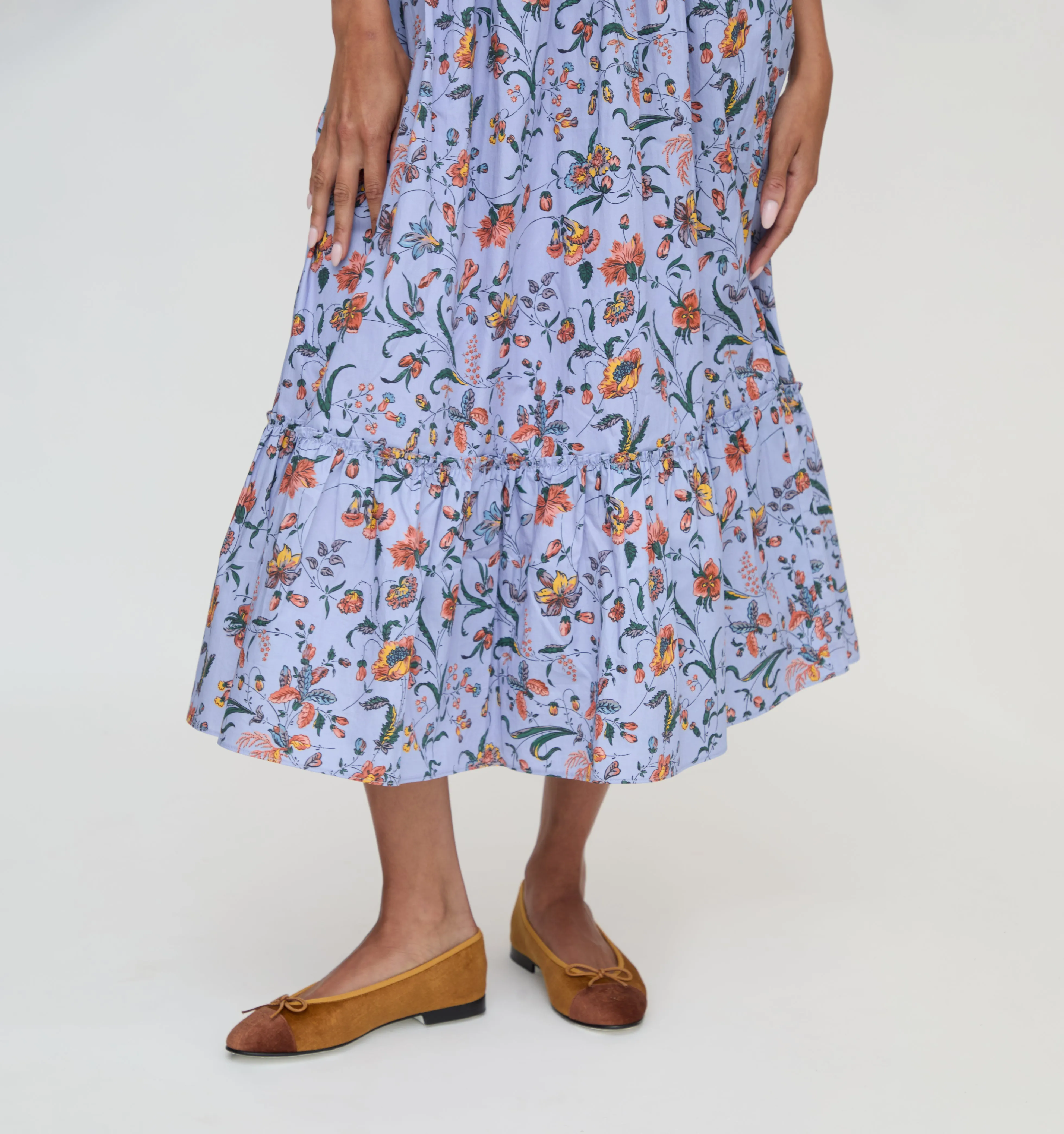 The Louisa Nap Dress - Thistle Fleur Chintz