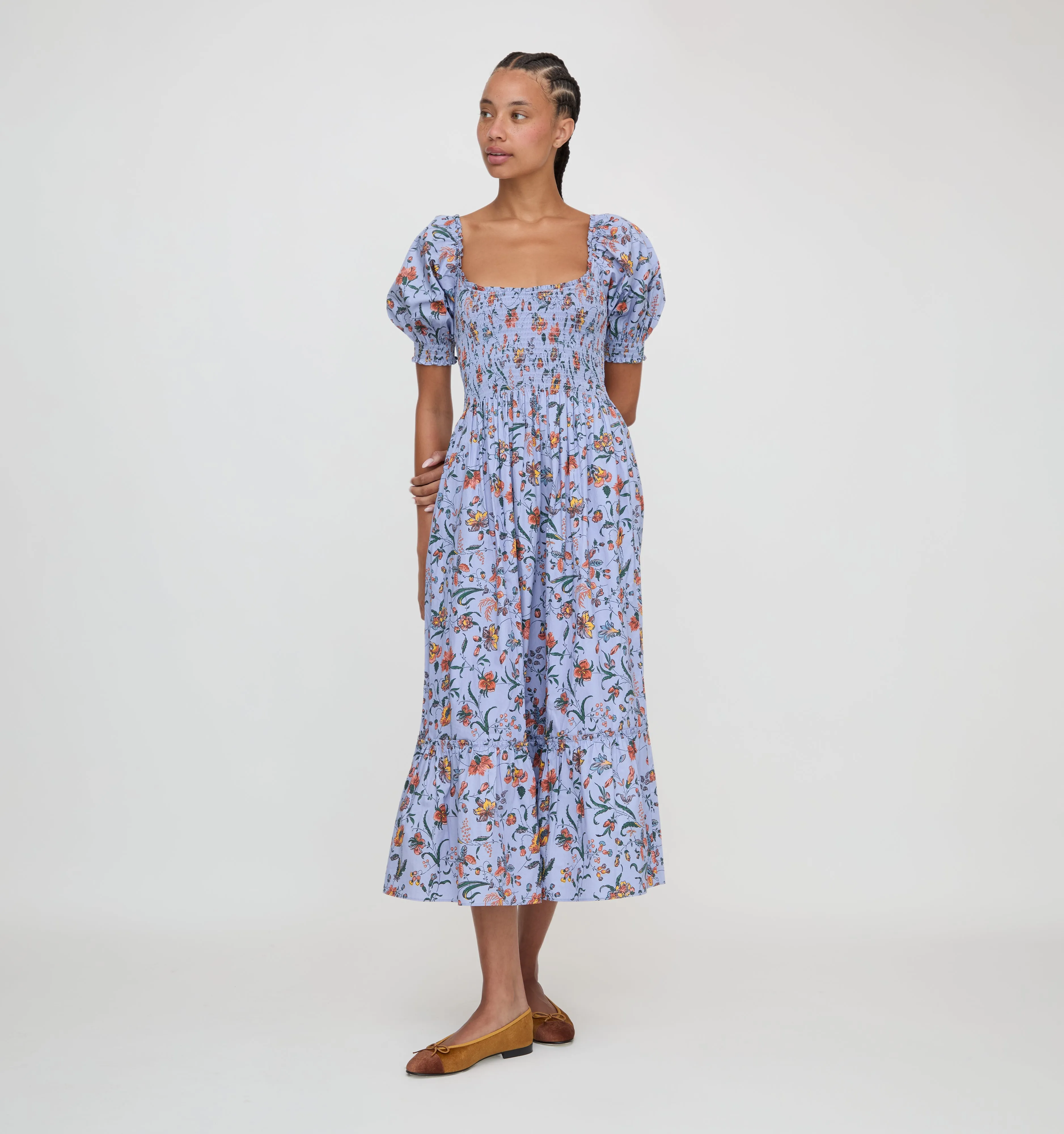 The Louisa Nap Dress - Thistle Fleur Chintz