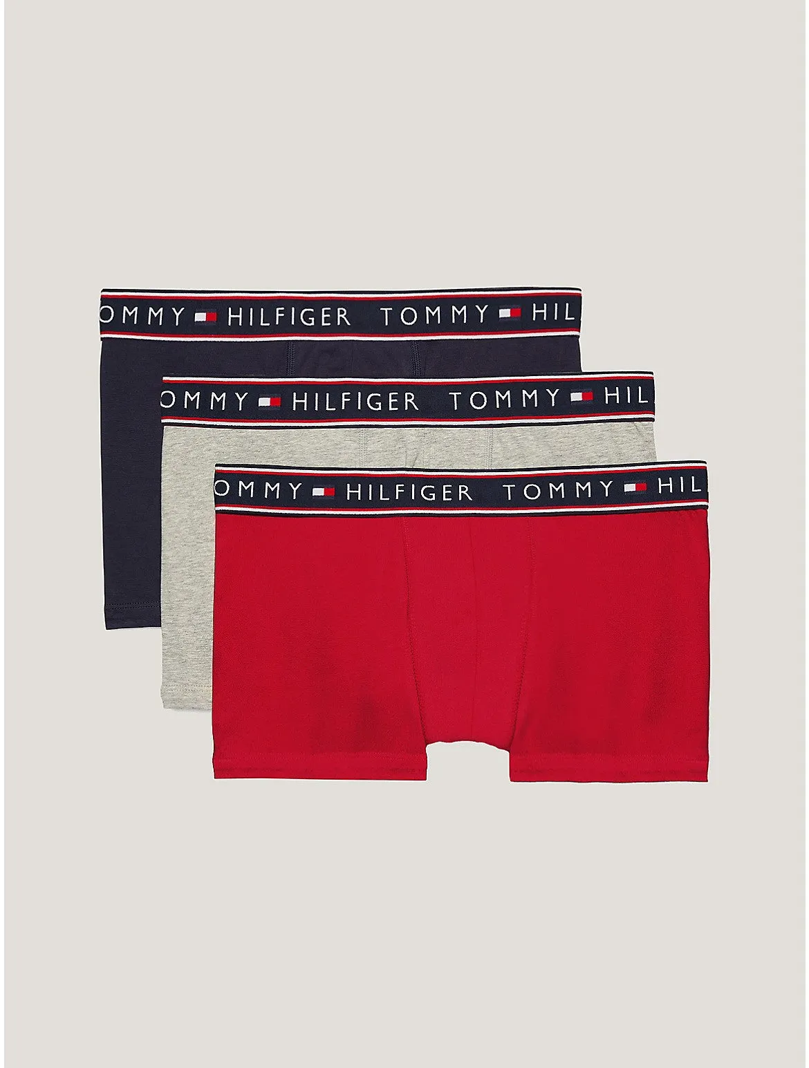Tommy Hilfiger Men's Cotton Stretch Trunk 3-Pack