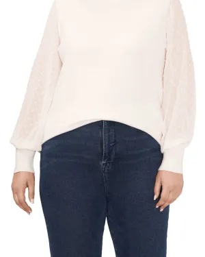 Tori Mock Neck Sweater | ANTIQ WHITE