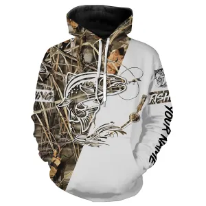 Trout Personalized fishing tattoo camo all-over print long sleeve, T-shirt, Hoodie, Zip up hoodie