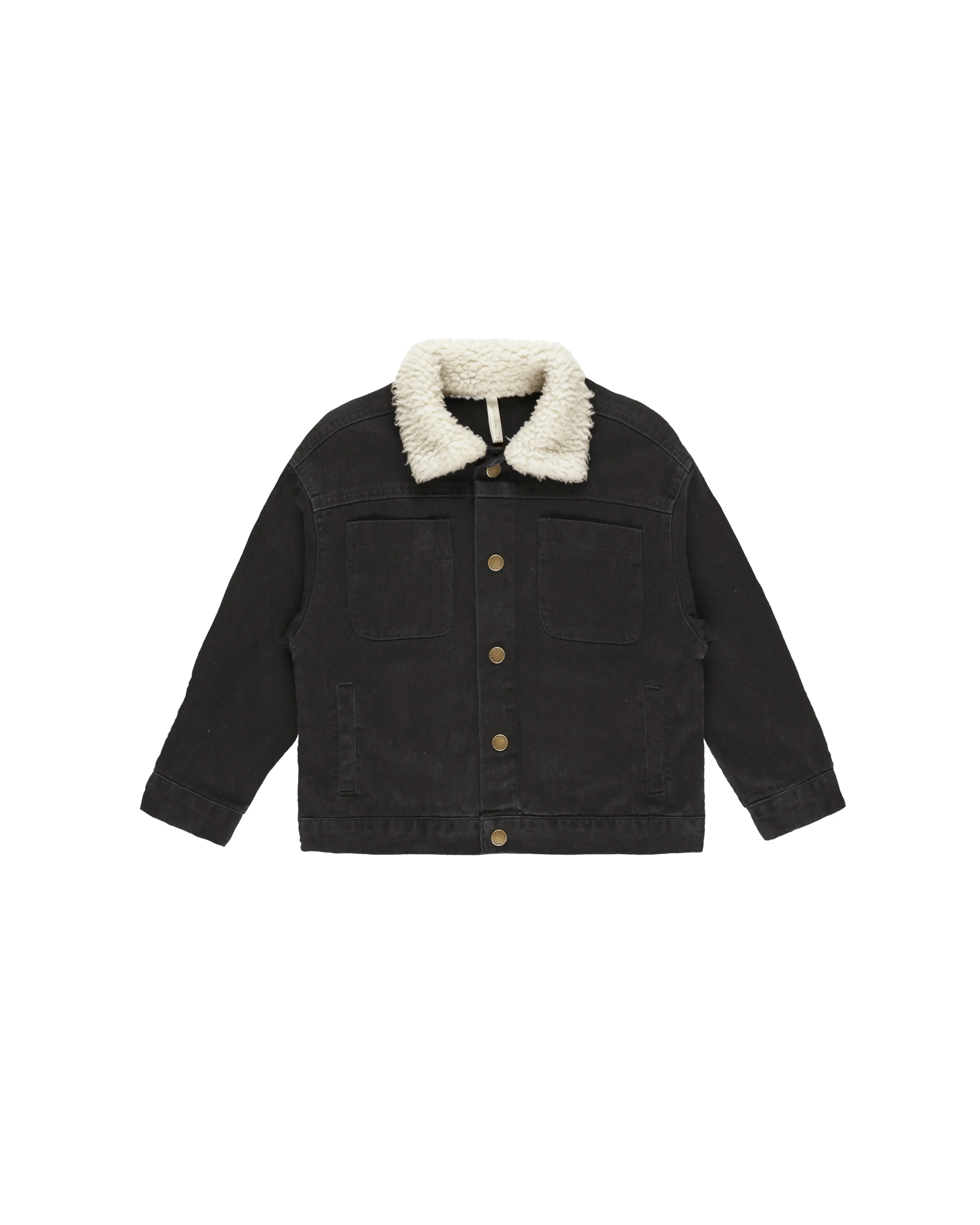 Trucker Jacket | Washed Black