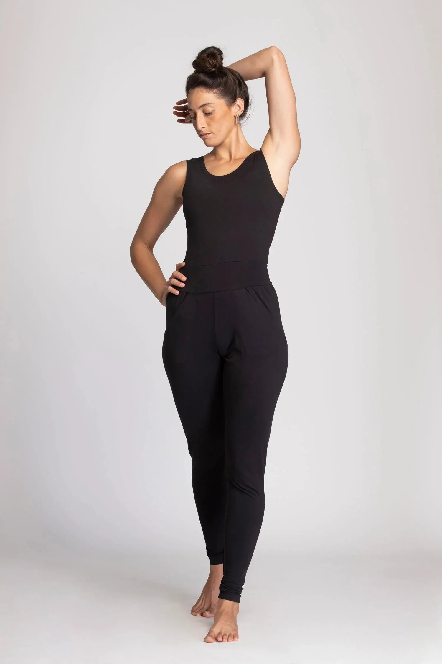 V Back Jumpsuit