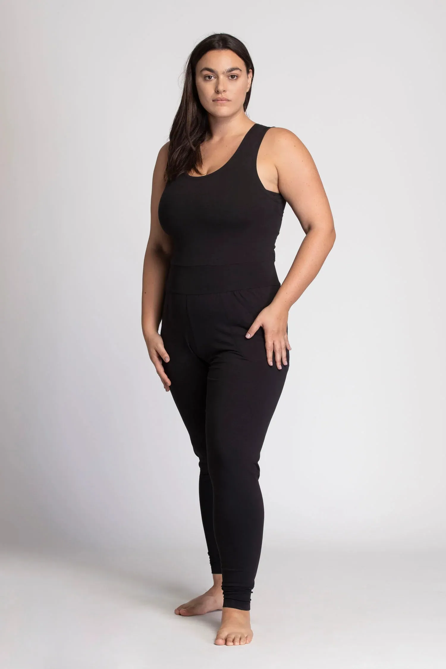 V Back Jumpsuit