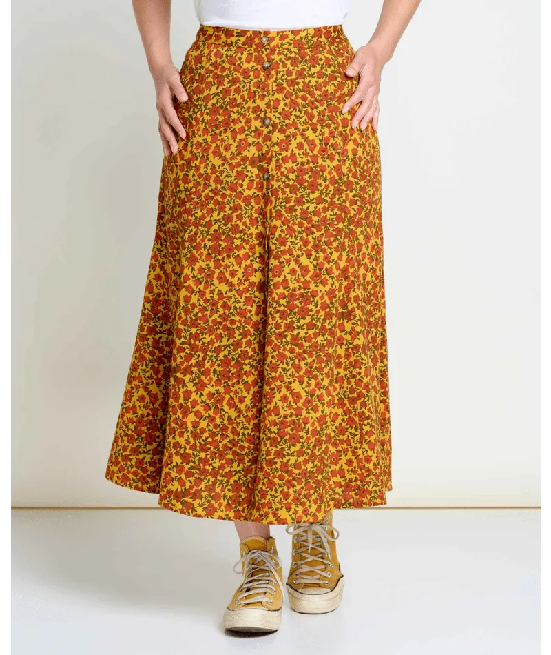 W Manzana Paneled Midi Skirt