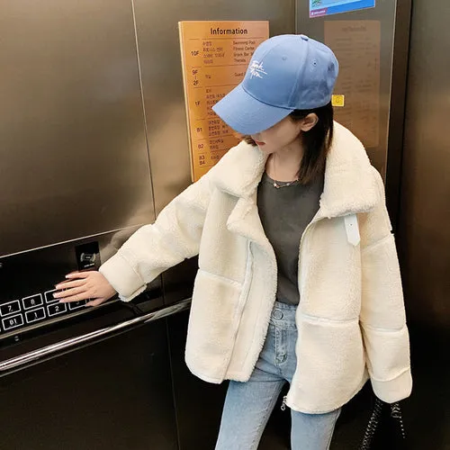Winter Warm Teddy Coat Women Faux Fur Jacket 2019