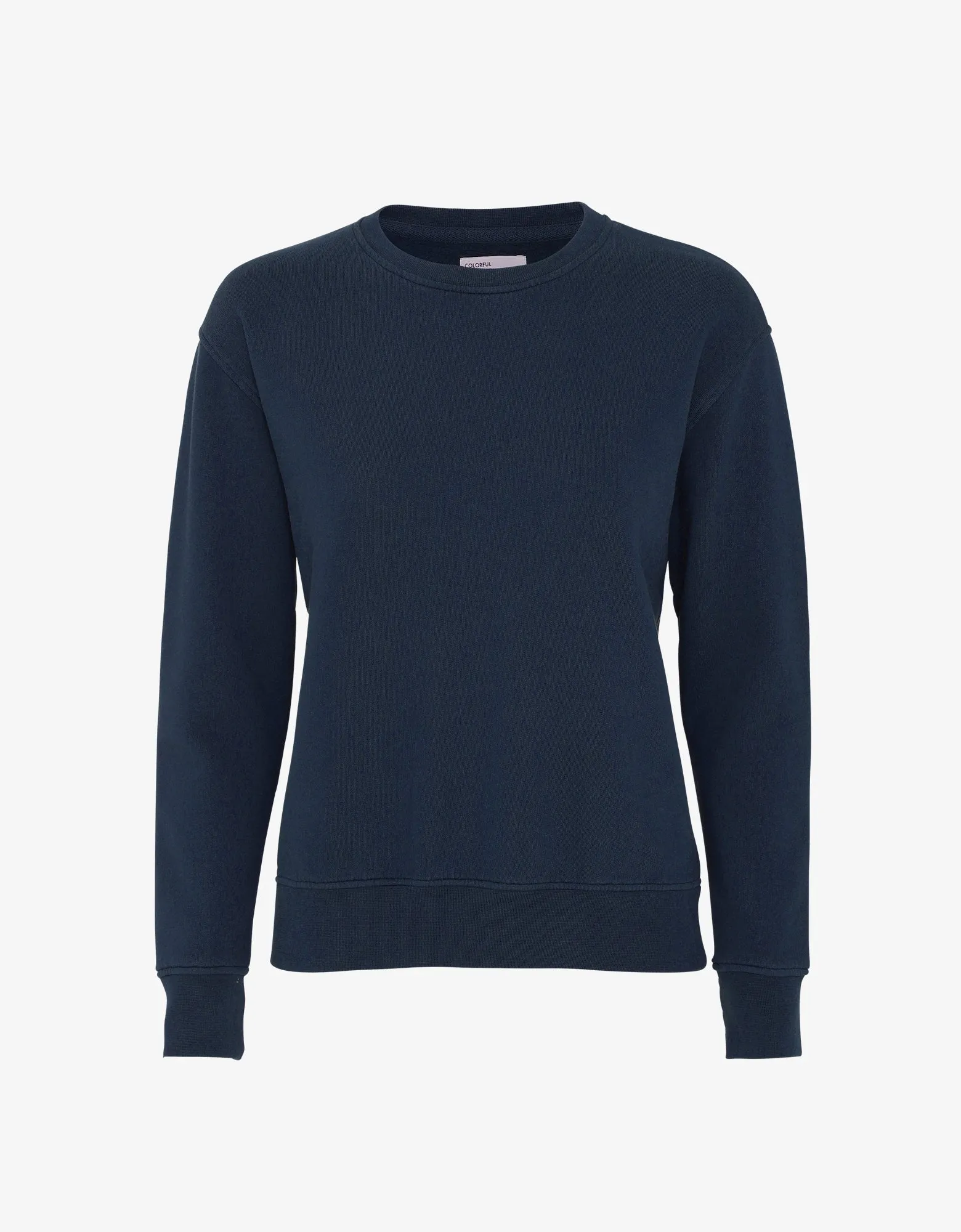 Women Classic Organic Crew - Navy Blue
