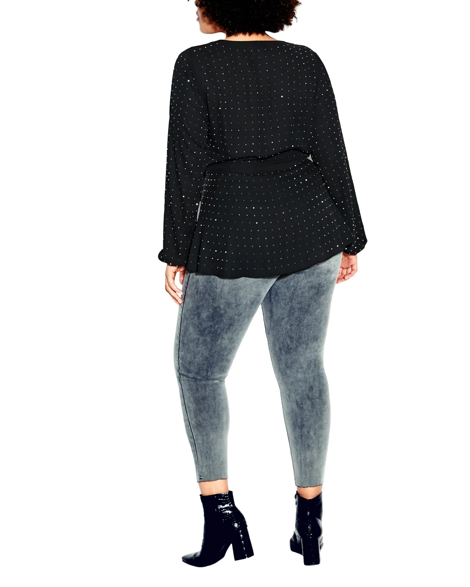 Wren Bling Top | Black