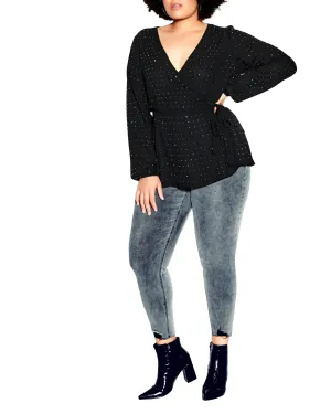 Wren Bling Top | Black