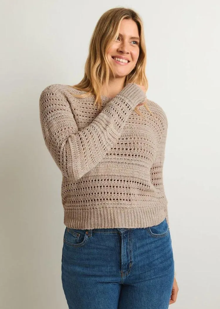 Z Supply Montalvo Crew Neck Sweater - Oatmeal Heather ***FINAL SALE***
