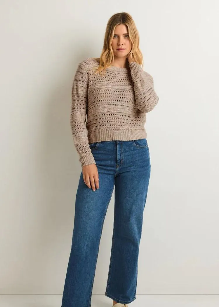 Z Supply Montalvo Crew Neck Sweater - Oatmeal Heather ***FINAL SALE***
